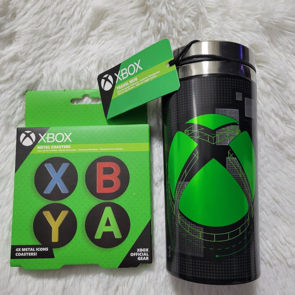 Xbox Coaster & Travel Mug Set